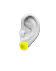 Plüsch Earrings Acid Yellow