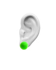 Plüsch Earrings Toxic Green
