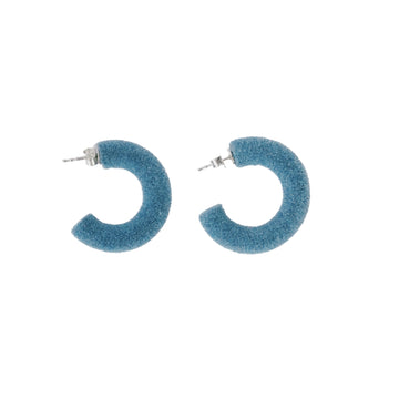 Plüsch hoop earrings Sample 4