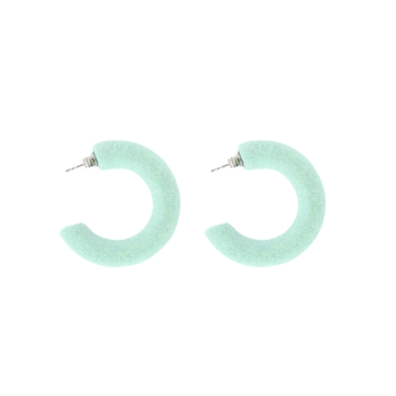 Plüsch hoop earrings Sample 7
