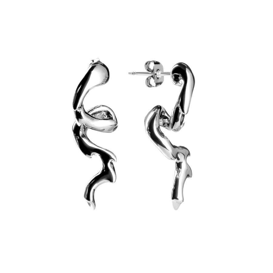 Phoenix Silver earrings