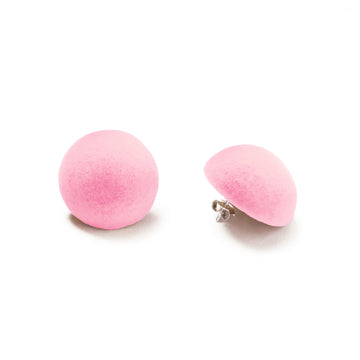 Plüsch Earrings Baby Pink