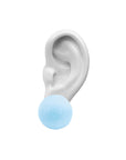 Plüsch Earrings Baby Blue