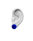 Plüsch Earrings Electric Blue
